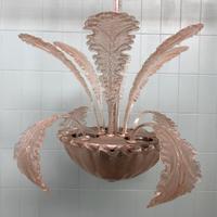 Lampadario anni 40 vetro Murano Barovier & Toso