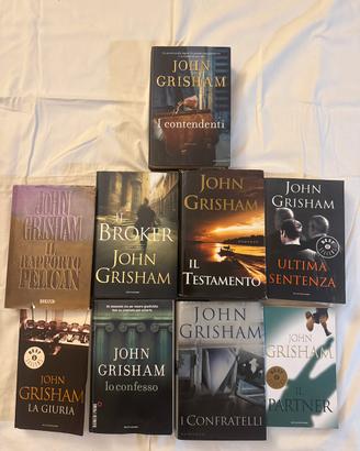 9 libri JOHN GRISHAM