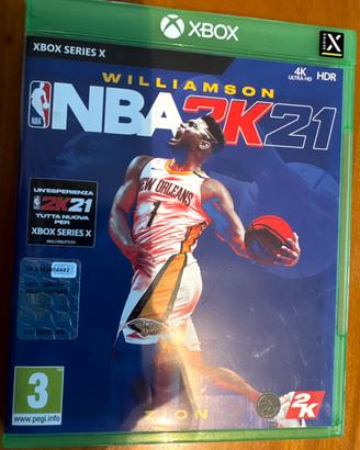 NBA2K21 Xbox Serie X disco