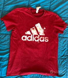 T-shirt Adidas Uomo Rossa Tg L