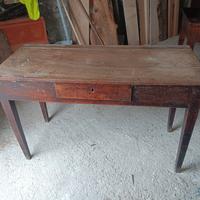 tavolo da lavoro noce