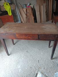 tavolo da lavoro noce