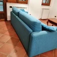 divano letto matrimoniale in tessuto 