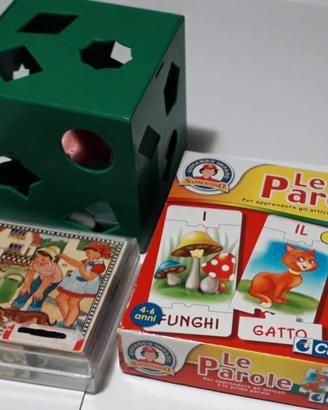 3 giochi per bambini 
