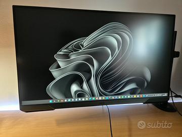 Monitor gaming 27" 165hz samsung + omaggio