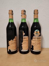 3 Bottiglie sigillate Ferner Branca anni 80