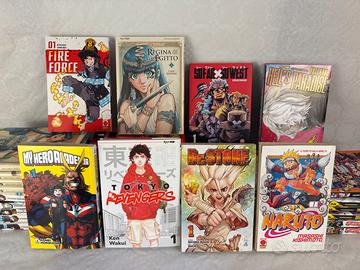 8 Serie Manga + 3 Manga a sorpresa