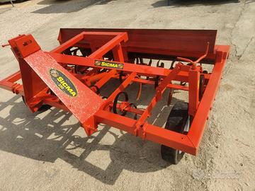 Fresa Sicma con erpice per trattore agricolo