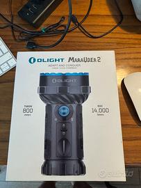 Olight Marauder 2 Torcia Superpotente & Powerbank