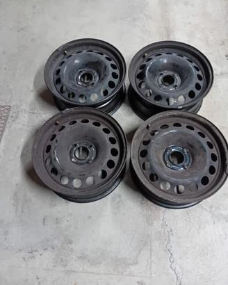 4 CERCHI IN FERRO OPEL Crossland
