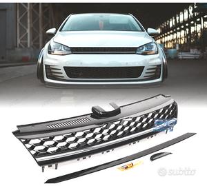 GRIGLIA VOLKSWAGEN VW GOLF 7 12-17 LOOK R NERO CRO