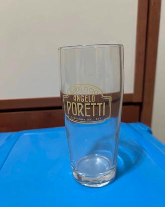 Bicchiere birra da collezione - Poretti