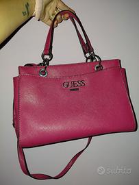 borsa guess rosa/fucsia