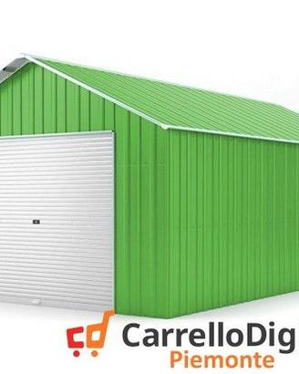 Baracca cantiere 438x724 saracinesca verde chiaro