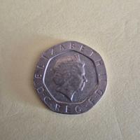 MONETA da 20 PENCE