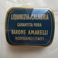 Scatolina di latta Amarelli Rossano - liquerizia  