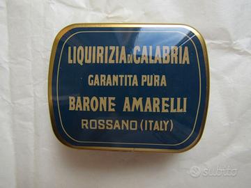 Scatolina di latta Amarelli Rossano - liquerizia  