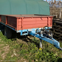 Rimorchio carrello trattore Bicchi