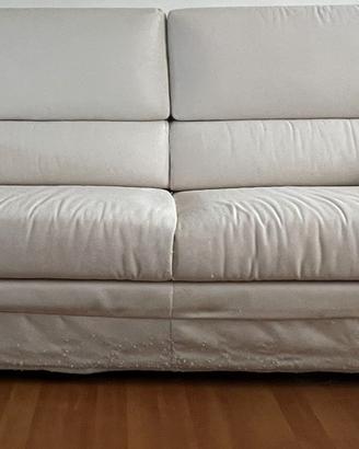 Divano 2-3 posti in tessuto beige