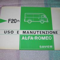 Libretti uso e manutenzione ALFA ROMEO