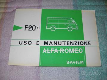 Libretti uso e manutenzione ALFA ROMEO
