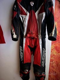 Tuta in pelle divisibile moto