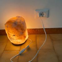 Lampada di sale rosa dell’Himalaya 8-10 kg