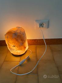 Lampada di sale rosa dell’Himalaya 8-10 kg