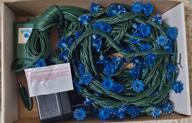 luci pisellini natale fiori di luce