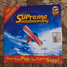 Videogioco vintage Atari Supreme Snowboarding