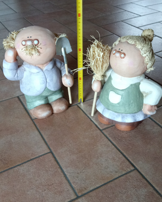 Statue in Coccio x arredamento e giardino