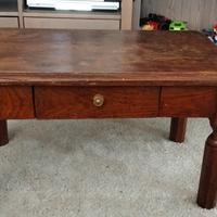 tavolino legno massiccio