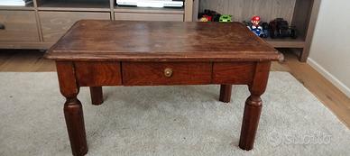 tavolino legno massiccio