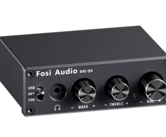 Fosi Audio Q4 Mini Amplificatore DAC per cuffie