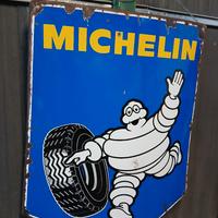 tabella smaltata michelin  originale xl