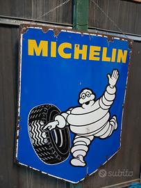 tabella smaltata michelin  originale xl