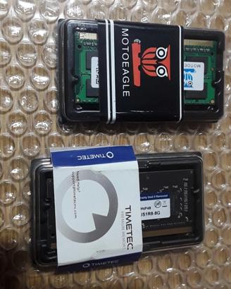 Ram Sodimm x Notebook DDR3 da 4GB 