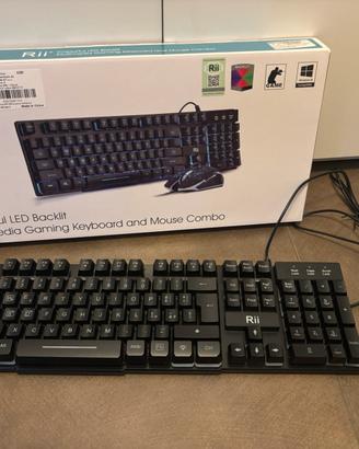 Mouse e Tastiera RII Gaming RK108