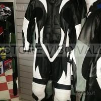 Tuta pelle divisibile moto
