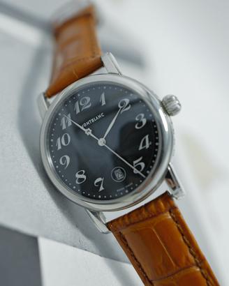 Montblanc Star cassa acciaio 40 mm box e fibbia