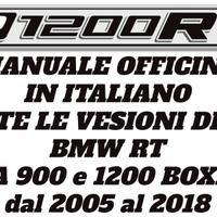 Manuale Officina ITA BMW R 1200 RT 2005 al 2018