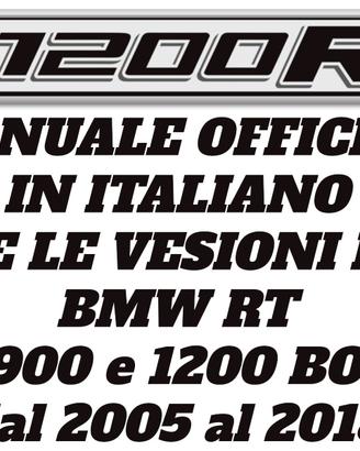 Manuale Officina ITA BMW R 1200 RT 2005 al 2018