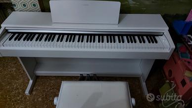 pianoforte Yamaha 88 tasti pesati bianco 