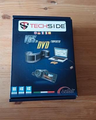 TechSide Video Grabber VHS-MP4 Converter analogico