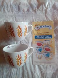 Set 2 tazze Spiga di grano Mulino Bianco 