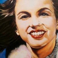 dipinto olio su tela cm 80 x 40