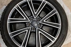 Gomme estivr più cerchio originale Audi