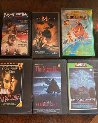 VHS originali anni '80/90