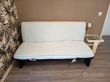 Letto matrimoniale, prontoletto con doghe in legno