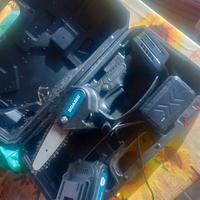 motosega elettrica potatura 